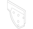 Genuine Mitsubishi Rear Body Extension 5281A609 New. Price: $152.81.