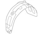 Genuine Kia 2023-2024 Soul Wheelhouse Liner 86822-K0500 New. Price: $68.39.