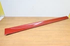 12-18 Bmw F30 Series Left Driver Sport Side Skirt Rocker Panel Cover Red Oem Used. Price: $149.99.