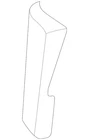 Genuine Honda Extension Rear Wheel Arch 64702-S0X-A00ZZ New. Price: $42.09.