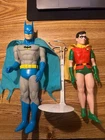Batman & Robin '66 1966 Classic Action Figure Hamilton School 15" Set W/ Stand Used. Price: $40.00.