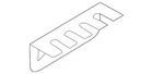 Genuine Audi Rocker Panel Molding Bracket 8J0-853-922-A New. Price: $8.07.