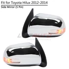 For Toyota Hilux Vigo 2012-14 Side Door Wing Mirror With Turn Signal Lamp 5 Pin New. Price: $139.99.