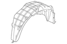 Genuine Nissan Quarter Panel Splash Shield 76749-7BA1A New. Price: $82.99.