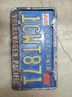 Volkswagen Pacific Plate Frame Honolulu California Tag Used. Price: $95.00.