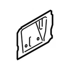 Genuine Ford Quarter Panel Reinforcement KK3Z-6127970-A New. Price: $68.37.