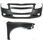 Bumper Cover Fascia Front For Chevy Sedan Chevrolet Malibu 2008-2012 New. Price: $360.52.