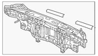 Genuine Honda Rear Body Panel 66100-3W0-305ZZ New. Price: $469.12.