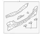 Genuine Nissan Rear Body Panel 79110-JM00C New. Price: $452.34.