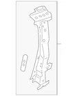 Genuine Ford Body B-pillar FR3Z-6324301-A New. Price: $385.11.
