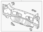 Genuine Gm Rear Body Panel 60006771 New. Price: $634.59.