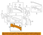 Gm Oem 08-17 Enclave,traverse Floor Body-rear Panel 25866274 New. Price: $652.99.
