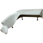 1969 Mustang Fastback Quarter Panel Extension To Trunk Left Side Cast Metal New. Price: $208.95.
