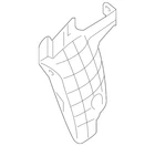 Genuine Nissan Quarter Panel Splash Shield 93830-EZ00A New. Price: $106.15.
