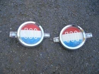 Mopar 1962 Chrysler 300H Sport Quarter Panel Emblems Medallions Minty Set 4 Used. Price: $125.00.