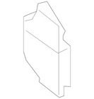 Genuine Audi Filler Panel 80A-803-787-A-STL New. Price: $34.36.