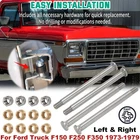 Door Hinge Pin & Bushing Repair Kit 1973-1979 Ford Truck F100 F350 New. Price: $38.99.