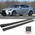86.6'' Side Skirt Extension Rocker Panel Lip For Lexus IS200T IS250 IS350 Isf Sc New. Price: $55.25.