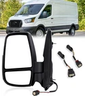 Driver Side Mirror,mirror Assembly Compatible With 2015-2025 Ford Transit 150 New. Price: $127.42.