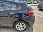 Driver Quarter Panel Hatchback Without Rs Package Fits 17-19 Cruze 104671212 Used. Price: $720.00.