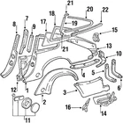 Genuine Porsche Extension Seal 911-503-186-01 New. Price: $10.93.