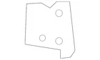 Genuine Gm Driver Side Body Outer Panel Reinforcement 15981707 New. Price: $8.87.