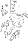 Genuine Gm Lower Extension 25695686 New. Price: $6.16.