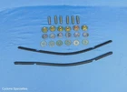 1970 1971 Mercury Cyclone Rear Quarter Extension Fastener And Seal Set New. Price: $44.95.
