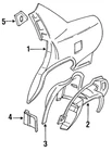 Genuine Gm Inner Wheelhouse Filler 25558663 New. Price: $23.32.
