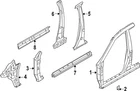 Genuine Nissan Body B-pillar Reinforcement G6515-6TAMA New. Price: $395.22.