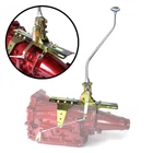 Deluxe Side Transmission Shifter Kit W/ 23 Chrome Swan Arm Ford Aod New. Price: $599.95.