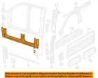 Ford Oem 09-14 F-150 Cab Aperture Panel-outer Rocker Pnl EL3Z16211A80A New. Price: $1701.79.