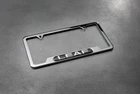 Genuine Nissan License Plate Frame Leaf (ss Finish With Logo) 999MB-8X000 New. Price: $39.84.
