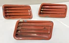 1967 Ford Mustang Quarter Panel Insert Side Scoop Set Of 3 Oem C7ZB-65291A52 Used. Price: $45.00.