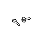 Genuine Mercedes-benz Oe Hexalobular Bolt 000-990-60-37 New. Price: $10.13.
