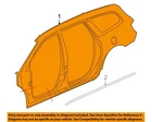 Gm Oem 08-17 Enclave Pillars, Rocker Floor Uniside-uniside Panel 23452496 New. Price: $3896.29.