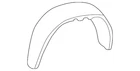 Genuine Gm Wheelhouse Liner 15133169 New. Price: $75.84.