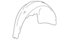 Genuine Mercedes-benz Quarter Panel Splash Shield 164-884-05-22-64 New. Price: $219.60.