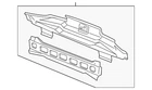 Genuine Gm Rear Body Panel 88956332 New. Price: $111.10.