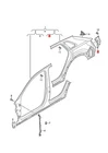 Genuine Audi RSQ3 F3B F3N G2B Insert Plate 83A809649 New. Price: $51.60.