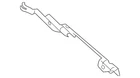 Genuine Bmw Upper Quarter Trim Bracket 51-43-7-384-535 New. Price: $12.82.
