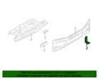 New Genuine Nissan Bracket Rear Bumper Side Oe G91835EFMA. Price: $13.06.