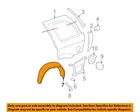 Gm Oem 02-06 Trailblazer Ext Quarter Panel Components-wheelhouse Liner 15133167 New. Price: $179.10.
