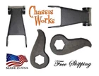 2011-2018 Silverado Sierra 2500 3500 Hd 1-3" Drop Key 2" Shackle Lowering Kit Remanufactured. Price: $195.90.