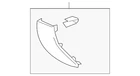 Genuine Mitsubishi End Panel 8002B708XA New. Price: $43.34.