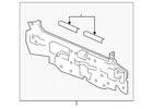 Genuine Acura Panel Rear 66100-TZ3-A00ZZ New. Price: $465.96.