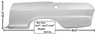 1962-65 Chevrolet Nova Quarter Panel Full W/wtp Lh New. Price: $388.49.