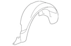 Gm Oem 06-09 Solstice Quarter Panel Components-wheelhouse Liner 25975692 New. Price: $86.75.