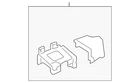 Genuine Honda Quarter Panel Bracket 63410-T6Z-A10ZZ New. Price: $115.07.
