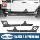Hooke Road Steel Body Armor Cladding Protector For Jeep Wrangler Jk 07-18 4-DR New. Price: $99.60.